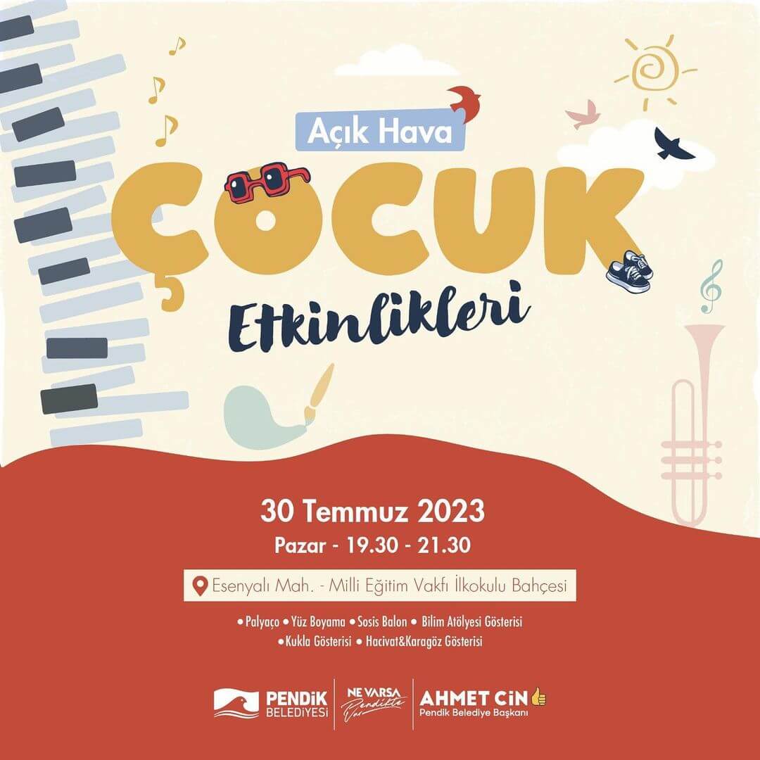 Pendik Belediyesi - Çocuk Etkinlikleri